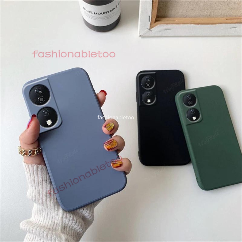 เคสโทรศัพท์ซิลิโคน แบบนิ่ม กันกระแทก ป้องกันเลนส์กล้อง สําหรับ Honor X7B X7A X 7B X 7A X7 B HonorX7B HonorX7A 2023