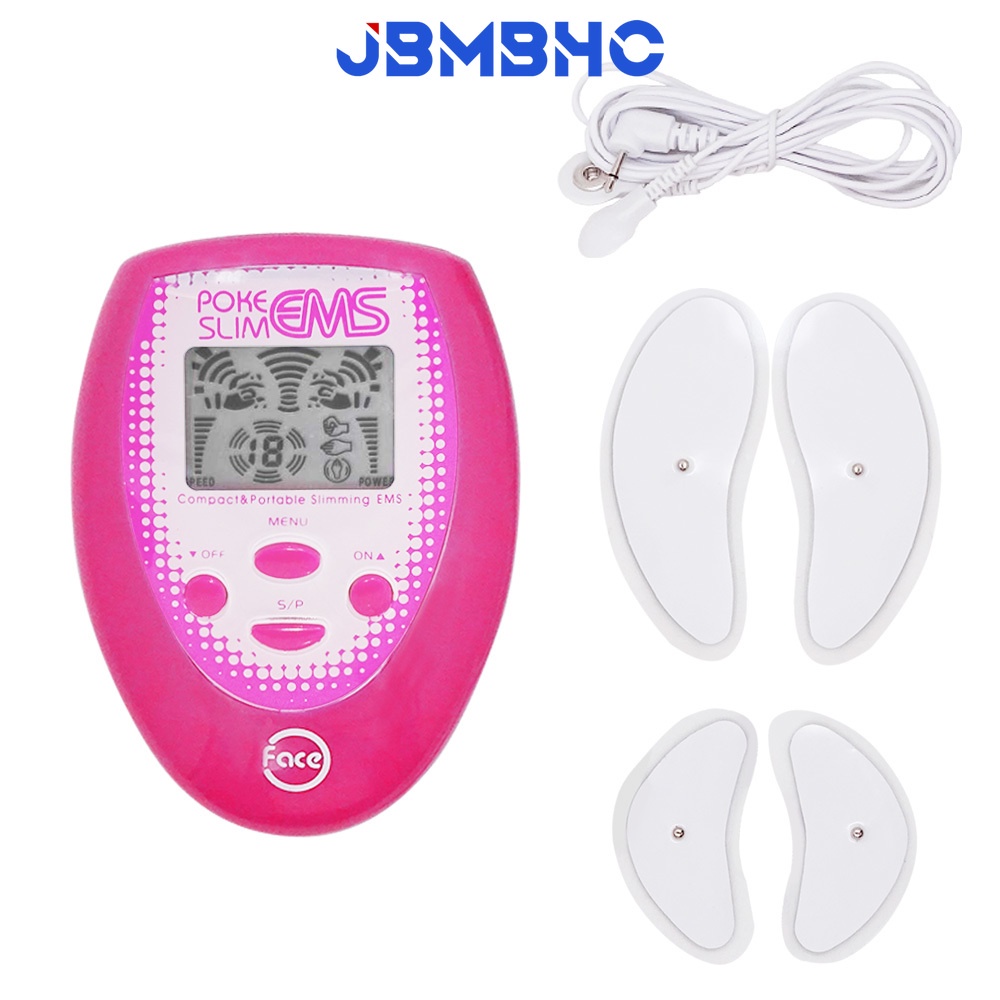 เครื่องนวดหน้าไฟฟ้า EMS Microcurrent V Face ยกกระชับผิวหน้า กระตุ้นกล้ามเนื้อ พร้อมแผ่นแปะ