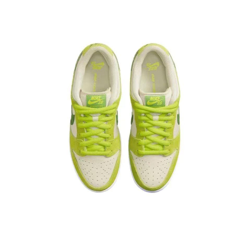 (ส่งฟรี) Nike SB Dunk Low"Green Apple" ผ้าใบ  nike DM0807-300 รองเท้า Hot sales