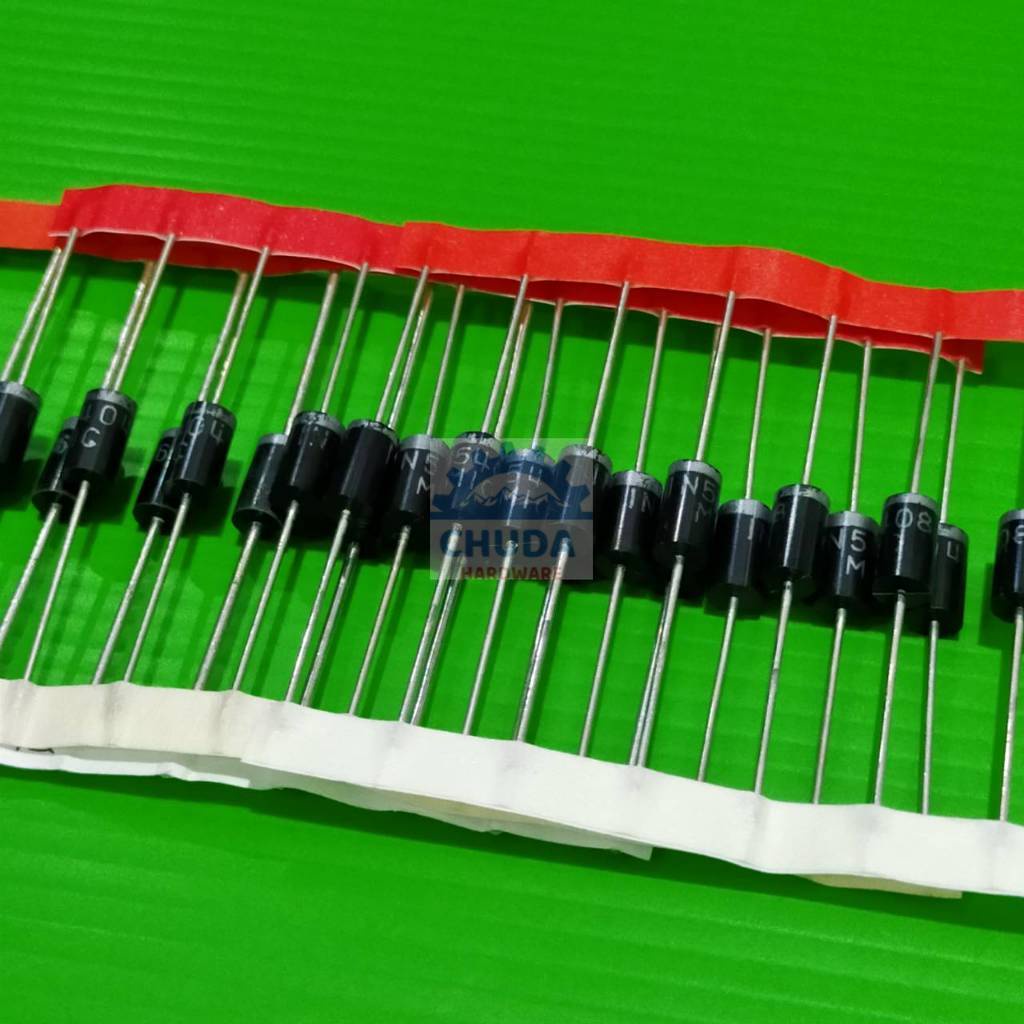 ไดโอด ไดโอดเรียงกระแส Rectifier Diode FR307 1N5401 1N5404 1N5406 1N5408 1N5822 UF5402 UF5408 #DO-27 
