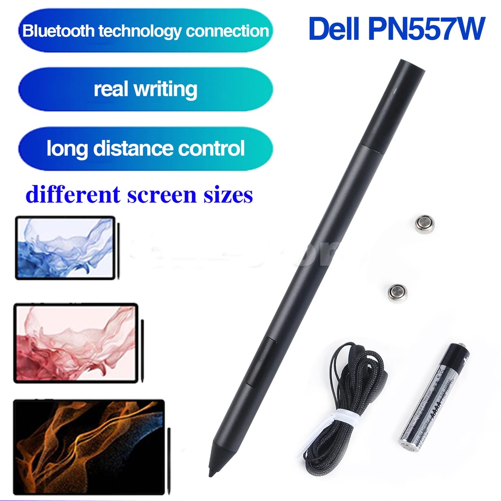 Original Stylus ปากกา 2-in-1 แท็บเล็ต PN557W สําหรับ Dell Latitude 5285 5289 5290 5300 5310 7200 721