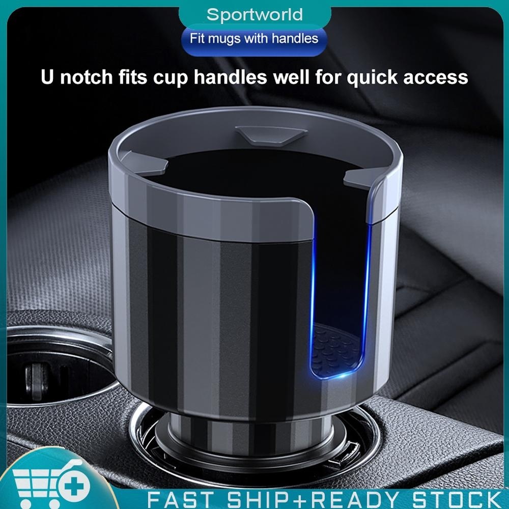 ❀Sportworld【พร้อมส่ง】ที่วางแก้วในรถยนต์ – ที่วางแก้วในรถยนต์ แบบขยาย พร้อมฐานปรับได้ (สีดําด้าน) #F ราคา ถูกที่สุด ดีลบีเคเค แกลเลอรีภาพที่ 6