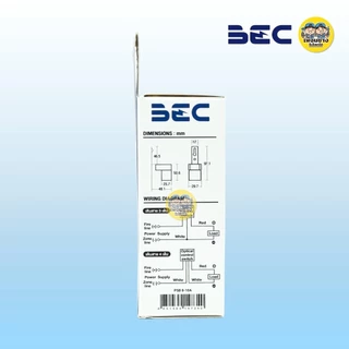 BEC สวิตซ์แสงแดด รุ่น PSB 0-10A สามารถใช้กับ LED ได้ Photo Switch สวิตซ์แสง เซนเซอร์แสง โฟโต้สวิตซ์