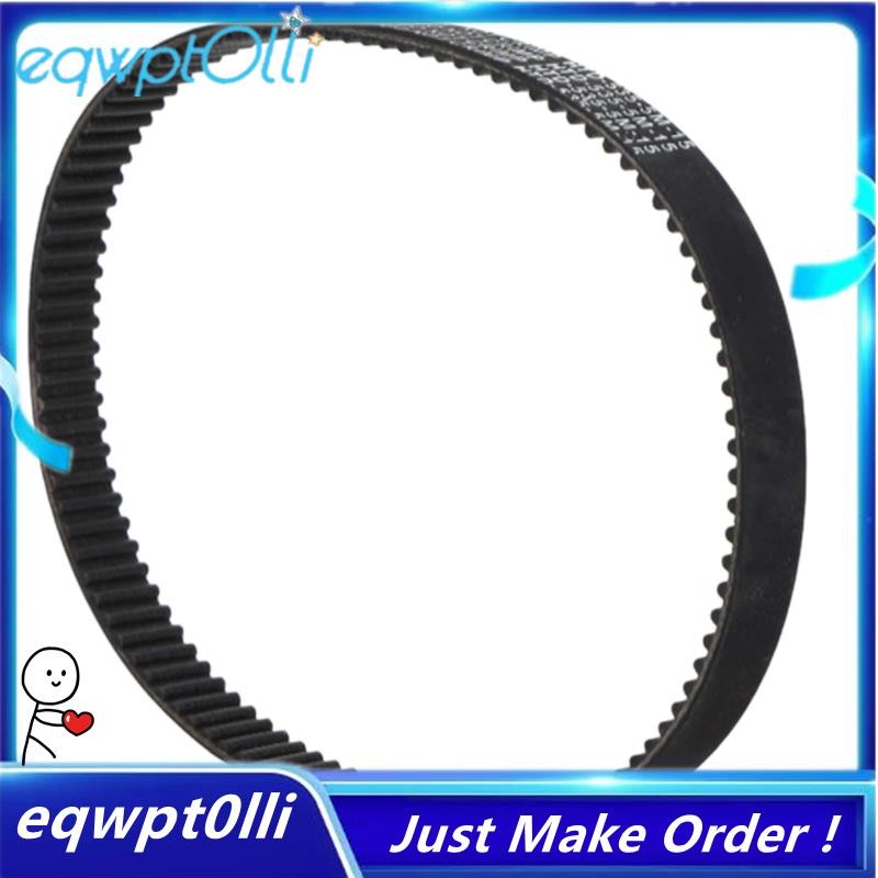 ^eQQ^ เข็มขัดขับรถอุปกรณ์เสริมสําหรับ E-Scooter ไฟฟ้าจักรยานสีดําเปลี่ยนเข็มขัดสําหรับสกู๊ตเตอร์ไฟฟ้