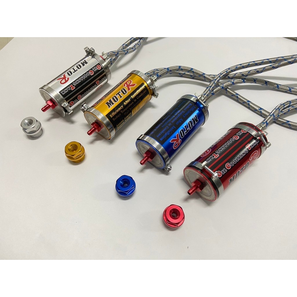 สินค้าพร้อมส่ง🔥ดักไอระบายความร้อน กระปุกระบายความร้อน(oil coolling tank)ให้รถวิ่งได้เรียบลื่นขึ้น (0403)