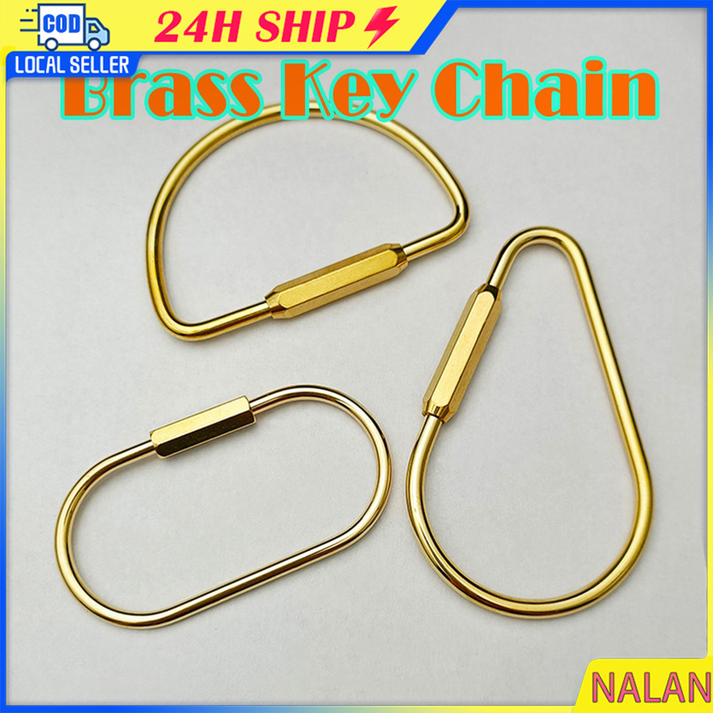 ร้านอยู่กทม.1ชิ้น หัวเข็มขัดพวงกุญแจ หวงกุญแจ ทองเหลือง ห้อยกุญแจรถ กระเป๋า หวงโลหะ หลายรูปแบบ