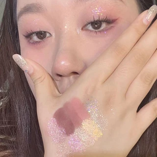 อายแชโดว์ พาเลท 25สี Eyeshadow เนื้อใยไหม เนื้อแมท ประกายชิมเมอร์ กลิตเตอร์ สีสวย กันน้ํา ติดทนนาน พาเลทตา