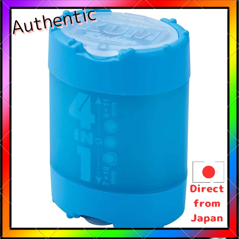 Reimei Fujii Pencil Sharpener KUM 4-in-1 K4 Blue KM111A