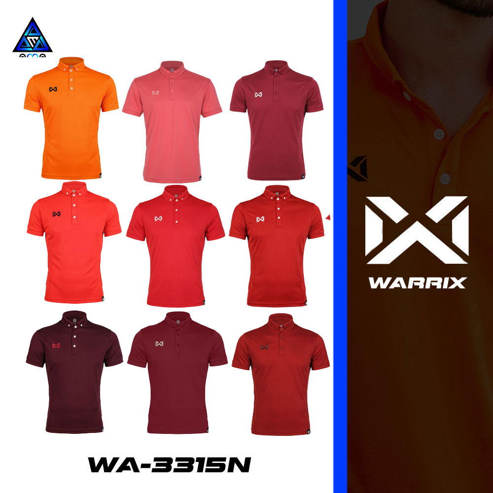 ลดแล้วลดอีก30% Sport เสื้อ WARRIX รุ่น CLASSIC รหัส WA-3315N วาริกซ์เสื้อโปโล WARRIX ชุด 4 แท้100%