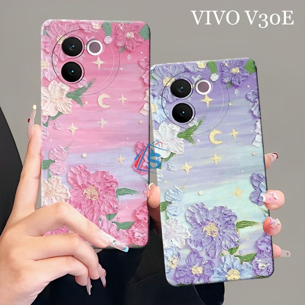HP [SHARK CASE] Softcase VIVO V30E 5G 2024 NEWEST 3D Aesthetic Motif - เคส Vivo V30E - เคส Vivo V30E