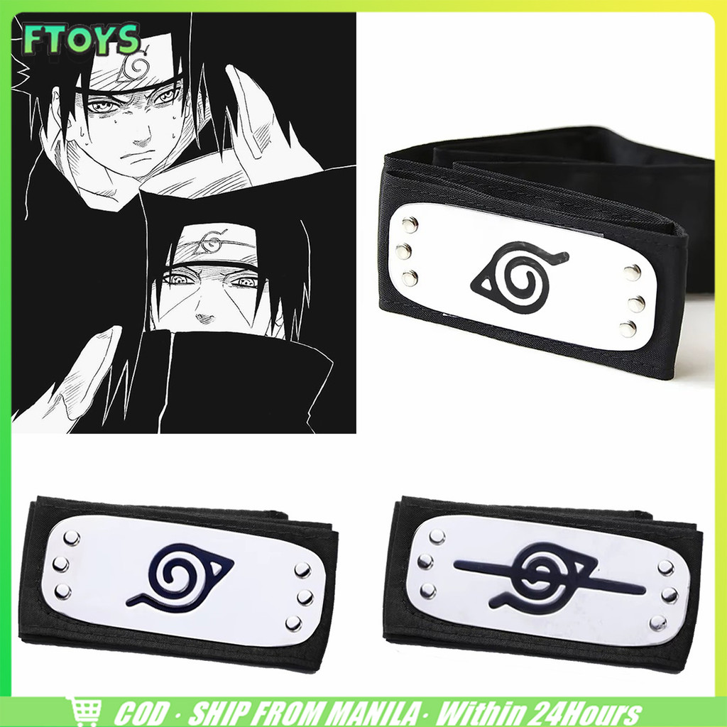 จัดส่งใน24ซม.ที่คาดผมคอสเพลย์นารูโตะ อนิเมะ naruto headband สายรัดหน้าผาก