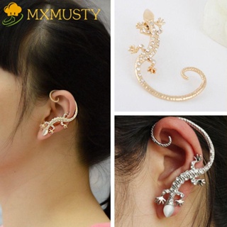 Mxmusty บ้าน จิ้งจก คลิป ต่างหู โลหะผสม ที่เกี่ยวหู น่ารัก เครื่องประดับ อุปกรณ์ สไตล์เกาหลี ตะขอเกี่ยวหู ของขวัญเด็กผู้หญิง