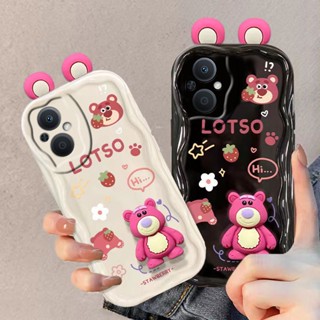 เคสโทรศัพท์มือถือ ซิลิโคน กันกระแทก พร้อมตุ๊กตา สําหรับ Oppo a3s a12e a15 a15s a58 a78 Reno7 Reno7 Pro Reno 7Z 5g Reno7 Lite 4g 5g