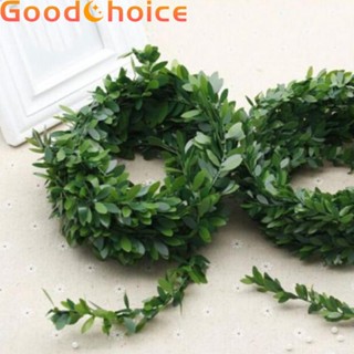 Garland Green Leaf Iron Wire Artificials For DIY Floral Christmas Decor Hot Sale
