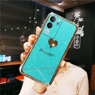 Phone Case VIVO V29 Pro V29e 5G 4G เคสโทรศัพท์มือถือแบบแข็ง กันกระแทก แต่งกลิตเตอร์ สําหรับ