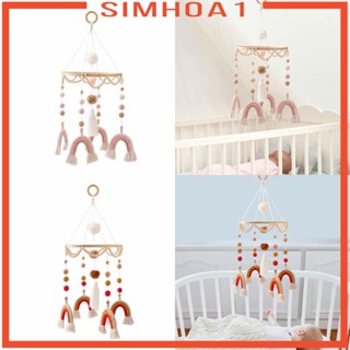 [Simhoa1] โมบายลูกบอล สีรุ้ง สําหรับแขวนเปลเด็กทารก