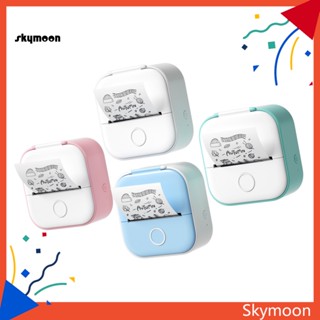 Skym* เครื่องพิมพ์โน้ตไร้สาย ขนาดเล็ก พกพาง่าย ไร้หมึก สําหรับฉลากสติกเกอร์