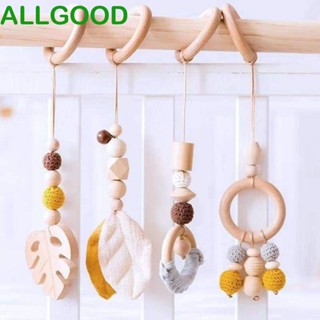 Allgoods จี้กรอบรูป โครเชต์ สไตล์นอร์ดิก สําหรับแขวนเปลเด็ก