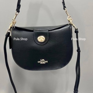 กระเป๋าสะพายโค้ข พร้อมสาย2เส้น COA ELLA HOBO BAG (CH196) 002