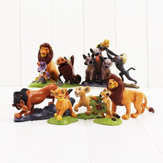 [TATA] ตุ๊กตา The Lion King Simba Little Lion Monkey Tiger สําหรับตกแต่งเค้ก สํานักงาน