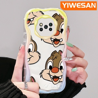 เคสโทรศัพท์มือถือ ซิลิโคนนิ่ม ใส กันกระแทก ลายการ์ตูนเดลน่ารัก สีครีม สําหรับ Xiaomi Poco X3 NFC Poco X3 Pro Poco X3 GT Poco X4 NFC X4 GT M3 F4