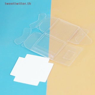 Tweet กล่องเค้ก ขนมหวานจําลอง ขนาดเล็ก สําหรับตกแต่งบ้านตุ๊กตา 2 ชิ้น