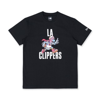 New Era เสื้อรุ่น SHORT SLEEVE TEE NBA MASCOT LOS ANGELES CLIPPERS BLACK