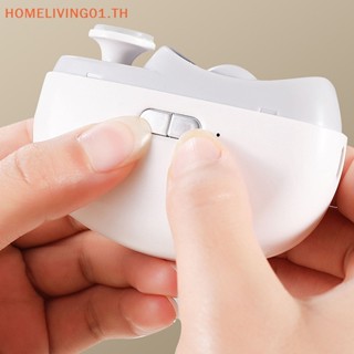 Onehome ปัตตาเลี่ยนตัดเล็บไฟฟ้าอัตโนมัติ แบบชาร์จ USB พร้อมไฟ สําหรับเด็ก และผู้ใหญ่ TH