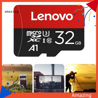 [AM] การ์ดรีดเดอร์ SD TF ความเร็วสูง 32GB 64GB 128GB 256GB 512GB 1024GB สําหรับกล้อง Lenovo 100MB S