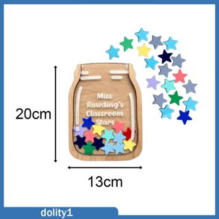 [Dolity1] ขวดรางวัลไม้ สําหรับเด็กนักเรียน ครู