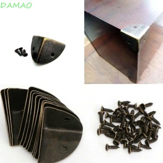 Damao อุปกรณ์ป้องกันมุมเฟอร์นิเจอร์ สีบรอนซ์ DIY สําหรับตกแต่งกล่องเครื่องประดับ