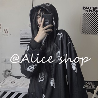 Alice  เสื้อผ้าผู้ญิง แขนยาว เสื้อฮู้ด คลุมหญิง สไตล์เกาหลี แฟชั่น  สวยงาม รุ่นใหม่ สบาย Unique WWY2390335 36Z230909