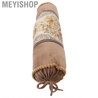 Meyishop Feet  Cylinder Pillow Vintage  Leg Fatigue Soft Breathable Embroidery for Beauty Salon Waist