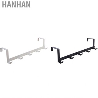 Hanhan Door Hook Hanger  Rack Drill Free for Hanging Clothes Hat Bag Towel Bathroom Entryway