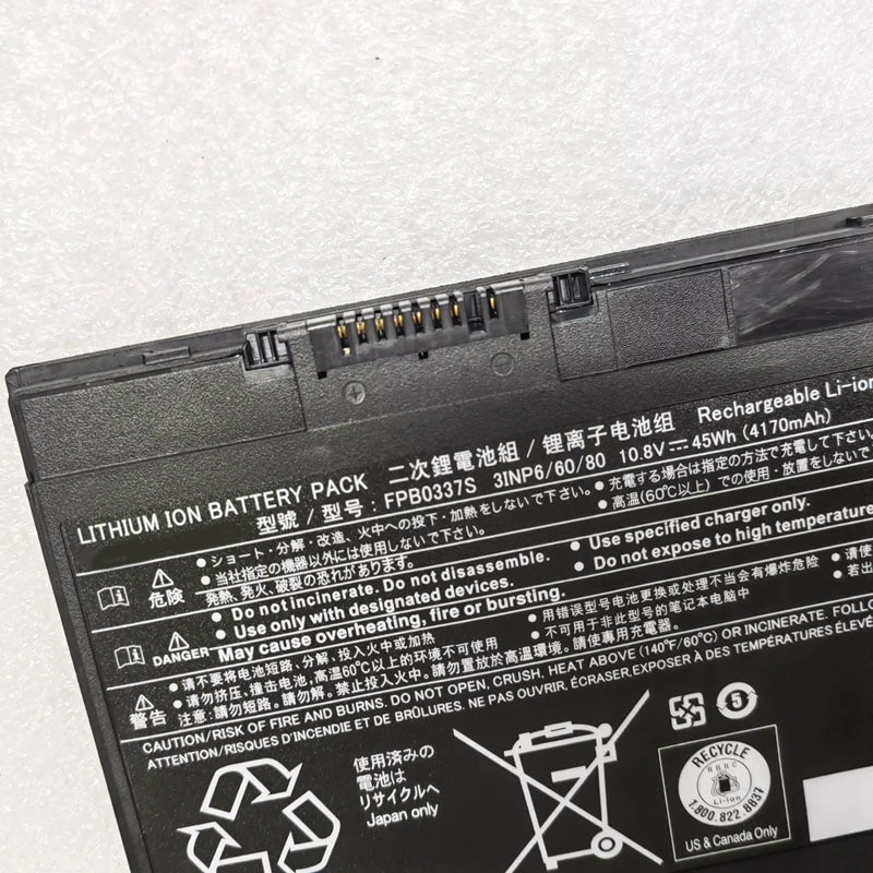 รอ10วัน แบตเตอรี FPB0337S FPCBP528  FMVNBP245 FPCBP530สำหรับ LifeBook U727 P727 P728 U729 U728 3INP6