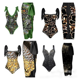 ชุดว่ายน้ํา บิกินี่วันพีช ชุดชายหาด BIKINI BIKINI สองชิ้น