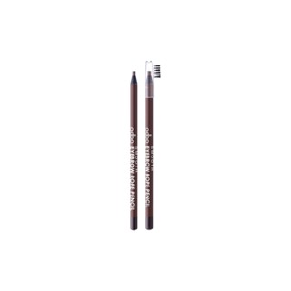 ODBO SMOOTH EYEBROW ROPE PENCIL #OD750 : โอดีบีโอ ดินสอเขียนคิ้ว พร้อมแปรง x 1 ชิ้น                              abcmall