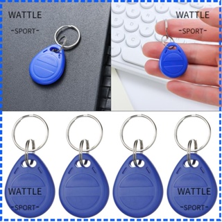 Wattle แท็กการ์ด RFID กันน้ํา สุ่มสี 10 ชิ้น