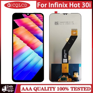 แผงหน้าจอสัมผัสดิจิทัล LCD พร้อมกรอบ สําหรับ Infinix Hot 30 X6831 Hot 30i X669 Hot 30 Play X6835 720x1612