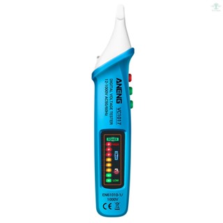 ANENG VC1017 AC Voltage Detector Circuit Tester Pen-type Voltage Tester NCV Electrical Pen Tester Line Detection Smart Test Pen for Electrical Technician