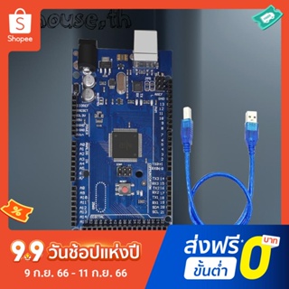 เมนบอร์ด Mega2560 R3 ATMEGA16U2 ชิป USB 5V พร้อมสายเคเบิลข้อมูล