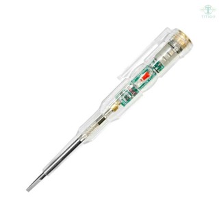 Intelligent Voltage Tester Pen Power Voltage Detector Electricity Detector Test Pencil with High Brightness LED Light Electrical Indicator Tool with Screwdriver