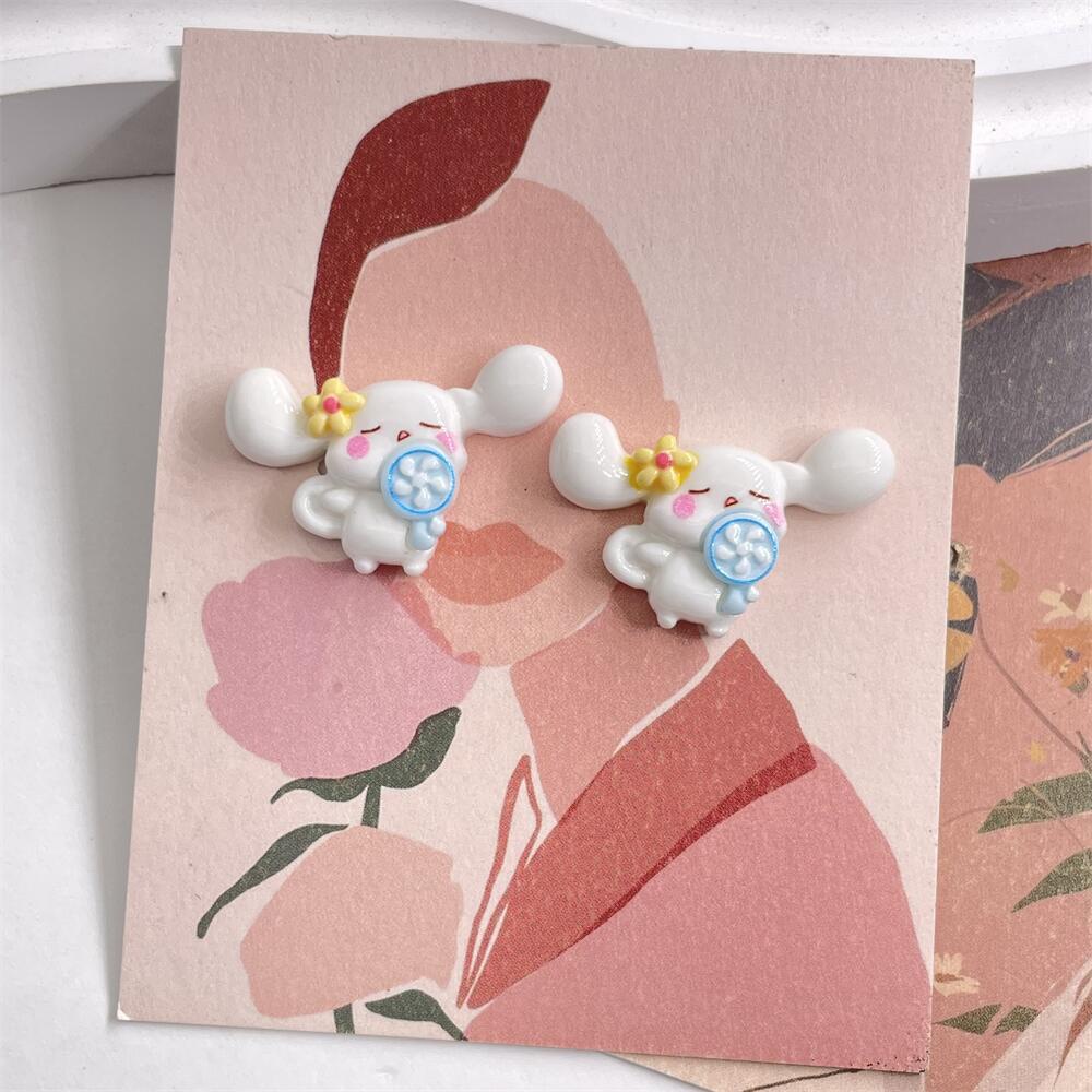 [4 #] Jibbitz Crocs ชุดเครื่องประดับเรซิ่น ลายการ์ตูนสัตว์ แฮนด์เมด diy สําหรับรองเท้า กิ๊บติดผม โทรศัพท์ FN