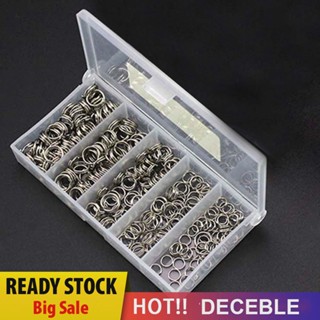 [Deceble.th] เหยื่อตกปลา เหล็กคาร์บอน 5 ขนาด 250 ชิ้น