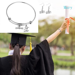 ชุดเครื่องประดับ กําไลข้อมือ ต่างหู สร้อยข้อมือ ลาย Mary Graduation 2021