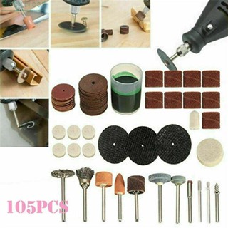 【Big Discounts】Electric Grinding Tools Disc Workshop Supplies 105pcs Rotary Polishing#BBHOOD