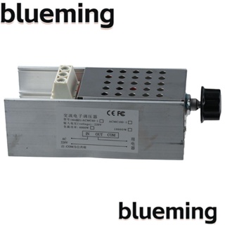 Blueming2 เครื่องควบคุมไทริสเตอร์ไฟฟ้า สีเงิน ‎โมดูลควบคุมแรงดันไฟฟ้า AC 10V เป็น 230V 10000W SCR อลูมิเนียม แบบพกพา