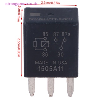 Strongaroetrtu รีเลย์ยานยนต์ G8V-RH-1C7T-R-DC12 G8VRH1C7TRDC12 12V SPDT 35A 12VDC 5Pins