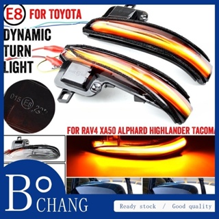 Bc ไฟเลี้ยวไดนามิก LED ติดกระจกมองข้าง สําหรับ Toyota Alphard Vellfire Tacoma N300 RAV4 XA50 Highlander XU70 2020