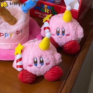 Lollipo1 ตุ๊กตาการ์ตูนอนิเมะ Star Kirby เทียน ขนาด 10 ซม. ของขวัญวันเกิด อุปกรณ์เสริม สําหรับเด็กผู้หญิง